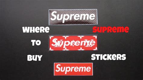 where to buy supreme stickers.